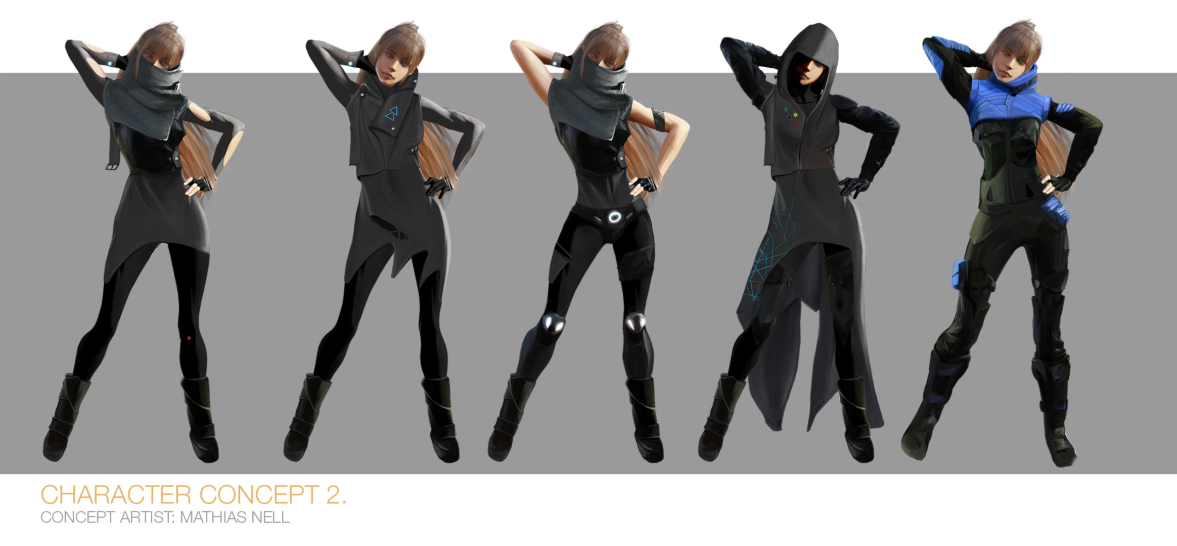 Concept-Art, Music Game,Character,Game,Girl,Suit,Concet @ Mathias Nell